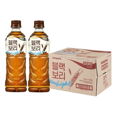 블랙보리 라이트 X(20펫) 진하게우려낸 보리차 음료, 520ml, 1개