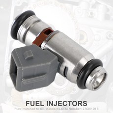 適用於Harley Twin Cam 2001-2016 27609-01B 4.3 噴油嘴, 1個, 單支入