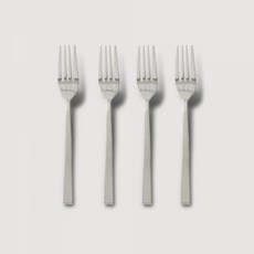 JAJU 스테인리스 티스푼 4개 J70N903145700 436124, FR, 스틸그레이