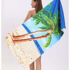 물놀이 바디 대형 워터파크 비치타올 수건 수영 샤워