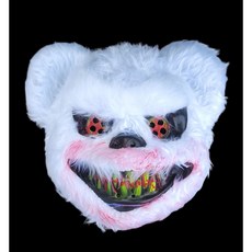 西門町發光派對屋 恐怖血腥暴力熊面具 派對面具 萬聖節面具 角色扮演, 1個