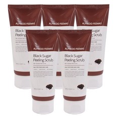 알프레도 휘마스 블랙슈가 필링 스크럽 흑설탕필링젤, 5개, 180ml
