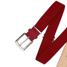 컨템포 알파 야구벨트 조절식 스트레치 밴드형 밴딩 야구 벨트, 레드