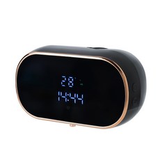 자동 거품 비누 디스펜서 ABS USB 충전 욕실용, Black