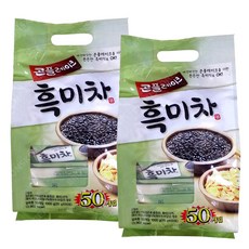 동일 흑미차 50T X 2개(100T) 천마차 콘플레이크 호두아몬드 스틱, 20g, 50개입, 2개, 20g