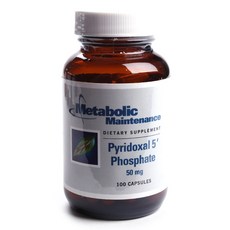 METABOLICMAINTENANCE 吡哆醛 5 磷酸鹽 50mg 膠囊, 100顆, 1罐