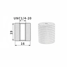 호환 2/4PCS 1/4-20 UNC 3/8-16 M5 M10 변환 너트 프로젝터 브라켓 어댑터 볼 헤드 카메라 삼각대 사진, 01 2PCS, 06 silver 1 4 to 1 4