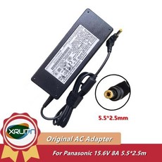 파나소닉 터프북 CF-74 CF-31 AC 어댑터 CF-AA1683A MA M1용 15.6V 8A 125W 노트북 전원 충전기, 02 Without AC Cable