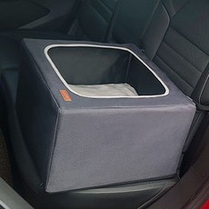 카시트 안전 고양이 반려동물 차량용 드라이브 강아지 쿠션 22879ea 1(pc), 차콜