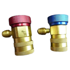 達特汽車工具 R-134a調整型冷媒高低壓快速接頭組, 如圖所示, 0.1cm