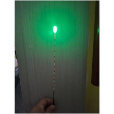 주한피싱 민물 찌탑 스마트 찌탑 낚시 찌탑 1점등 2점등 3점등 선택가능 찌탑만 구매, 5개, 초록색1