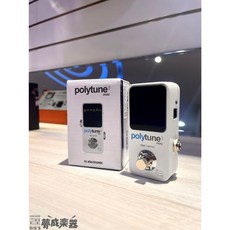 TC electronic Polytune 3 地板式調音器，快速精準，多種調音模式，適用於各種樂器，舞台演出和錄音室的理想選擇, 1個