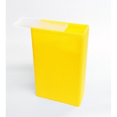 【傻瓜批發】(FK18)滑蓋軟包菸盒-加厚加硬.20支裝整包入防潮防水防壓軟盒香煙盒.塑膠煙盒.透明煙盒 板橋現貨, 1個, (FK18)滑蓋煙盒-黃色