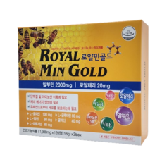 알붐로얄골드 240정 ( 로얄민골드)캐나다알부민과 로얄제리 아미노산 함유, 1개