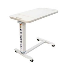 이동식 식탁 다용도 테이블 주방 선반 가구 책상 바퀴, ABS럭셔리화이트