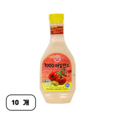 오뚜기 1000아일랜드드레싱, 500g, 10개