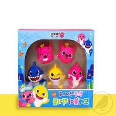 라세노 핑크퐁 모래놀이 찍기틀 5개