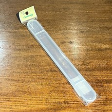 拔跟麻的大秘寶 台灣製 餐具盒 筷子盒 外出攜帶餐具盒 吸管盒 筷盒 環保餐具盒, 1個, 透明23公分 筷子盒