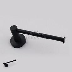 이렌콩 블랙 휴지걸이 공중화장실휴지걸이 화장지홀더 욕실화장지걸이