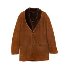 안젤로 빈티지 컬트 중고 1990's 시어링 트리밍 코트