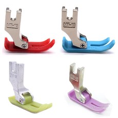 당일발송 최신형 A-19 공업용 본봉 기본 노루발 평노루발 테프론재질 5컬러 패션 노루발 테프론노루발 MT18, 1개, 레드