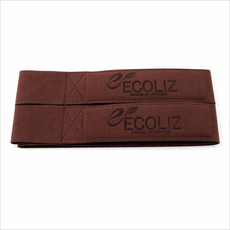 에코리즈 국산 가죽 헬스 스트랩, 브라운, 1세트