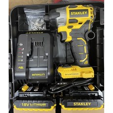 STANLEY 史丹利 20V 無碳刷鋰電衝擊起子機, 1個, 起子組