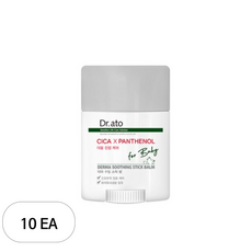 닥터아토 유아용 더마 수딩 스틱밤, 17g, 10개