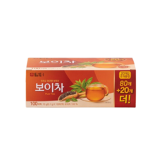 담터 보이차 티백, 700mg, 100개입, 3개