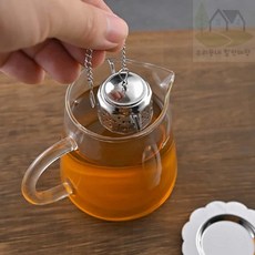 우동할매 차우리기도구 티팟 티 인퓨저 받침포함