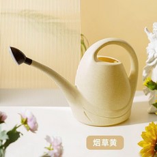 長嘴園藝澆水水壺, 菸草黃高品質%,3.5升, 1個