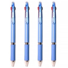 [마치] 밀룩스 파스텔 3색볼펜 0.7mm 잘써지는 펜, 10개, 보라색