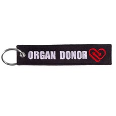 1개 PC 비행 제거 오토바이 자동차 남성용 키체인 자수 태그 패션 선물 장신, ORGAN