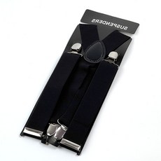 고급형 멜빵 서스펜더 남자 여자 끈 바지 작업 등산