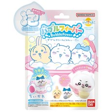 BANDAI ちいかわ造型入浴球，內含驚喜公仔，洋甘菊香氛雙重奶油泡泡，兒童泡澡玩具, 4265吉伊卡哇, 1