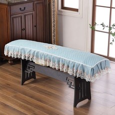 天逸格190g/m²加厚防塵古箏罩簡約現代中國風家用, 名勝藍（琴罩）+送指甲, 1個