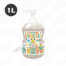 木易潔 家事油垢清潔膏，適用於廚房油汙清潔與戶外露營, 1個, 1L