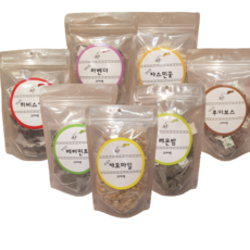 맛있는 허브차 20티백 7종 캐모마일 페파민트 히비스커스 루이보스, 쟈스민 20티백, 1개, 20개입