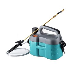 電動噴霧器 - 5L高壓電動噴霧器 農用噴霧器 消毒噴霧器 電動噴霧機, 1個, 電動噴霧器-5L+伸縮萬向頭銅噴桿
