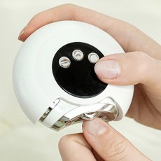 제우스 전동 손톱깎이 휴대용 무선 충전식 자동 발톱 네일 트리머, 전동손톱깎이