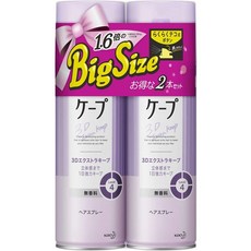 (일본 직배송) 카오 케프 헤어 스프레이 대용량 세트 3종, 2개, 300g