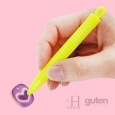 더휴즈 네일 아트 자석펜 마그네틱, 핑크