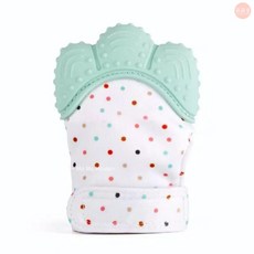 萌萌屋 【台灣現貨】 嬰兒磨牙手套 磨牙手套 幼兒手套 防抓新生兒手套 防抓臉