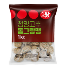 식자재왕 청양고추 동그랑땡 1kg, 1개