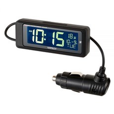 NAPOLEX 電波時鐘 Fizz-1075 點煙頭插電式車用時鐘