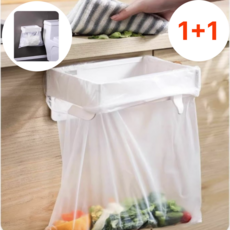 노바 화장실 위생관리 탈부착 걸이식 주방 쓰레기통, 1개