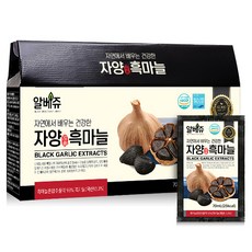 알베쥬 건강한 자양 흑마늘 즙 추석 선물 세트, 1박스, 30포, 70ml