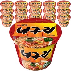 NONGSHIM 農心 碗裝浣熊香辣海鮮烏龍麵 111g, 16入