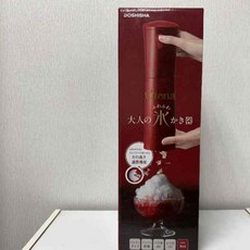 DOSHISHA 電動手持刨冰機 紅色 DHIS-19, 1個
