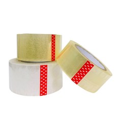 透明封箱膠帶 超黏 60mm/48mm, 48mm*82M, 透明, 1個